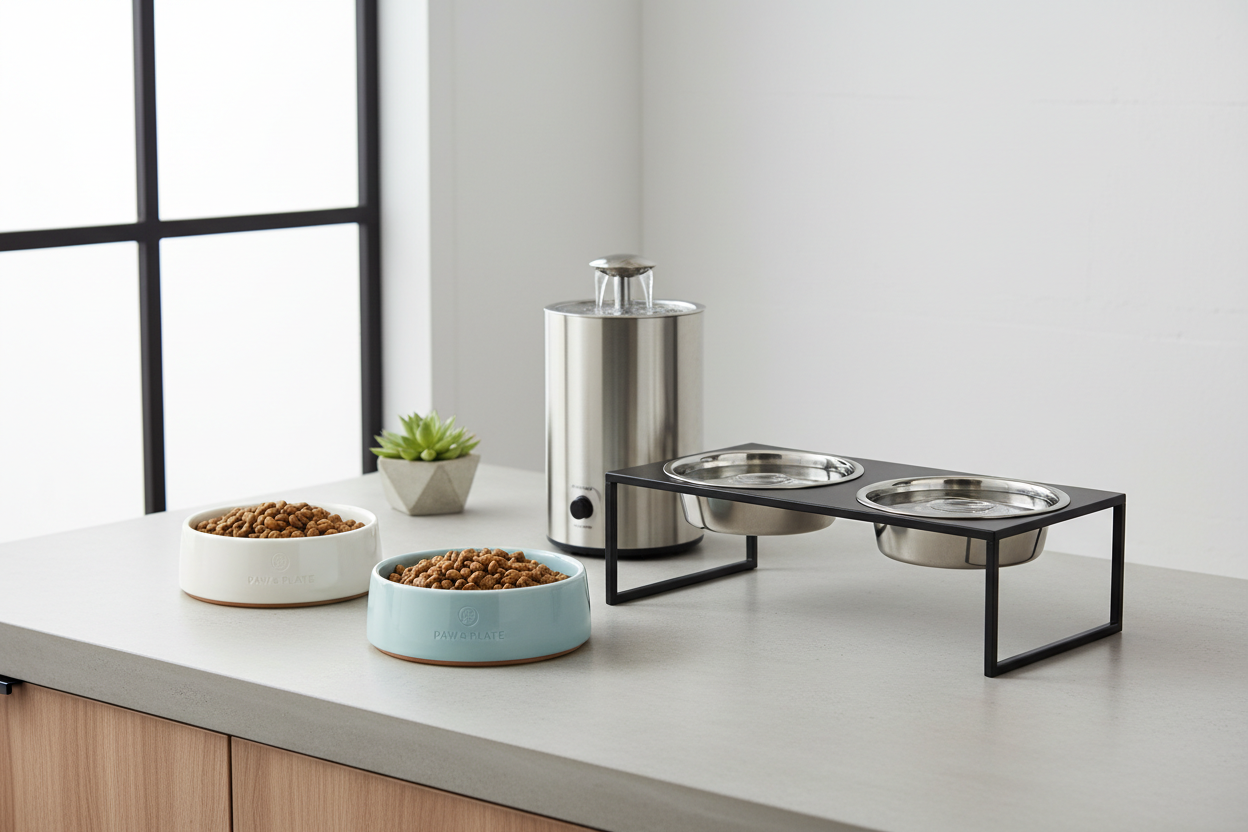 FOOD AND WATER DISHES