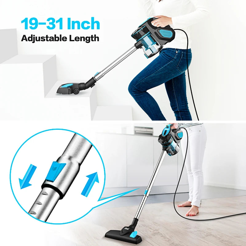 Vacuum Cleaner Corded  Powerful Suction PET HAIR