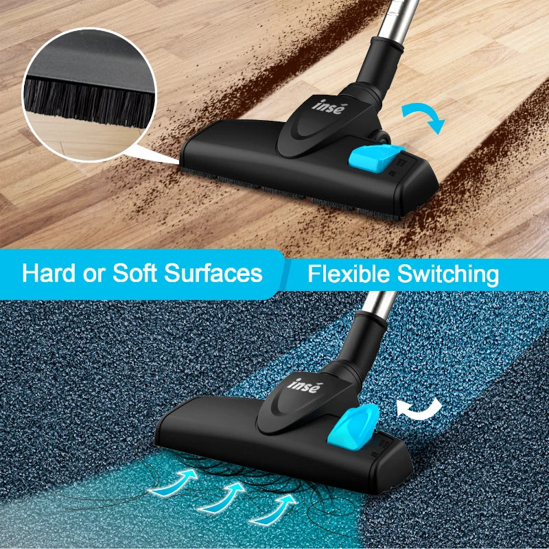 Vacuum Cleaner Corded  Powerful Suction PET HAIR