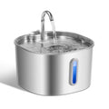 2.2L Stainless Steel Cat Water Fountain - Ultra Quiet