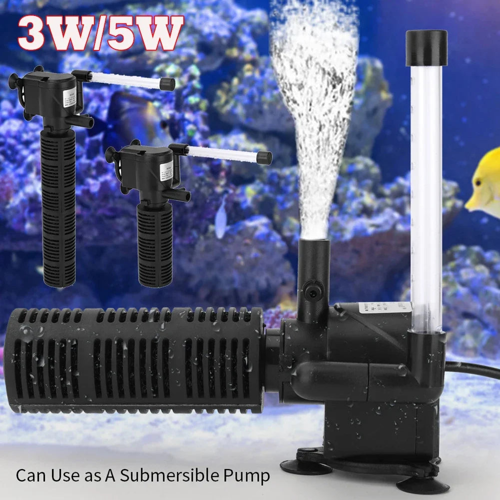 3 in 1 Silent Aeration Water for Fish Tank.