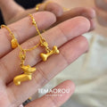 Dachshund Puppy Dog Bone Pendant Bracelet