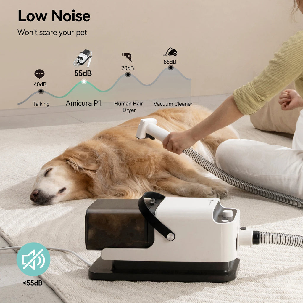 Pet Grooming  Vacuum Cleaner & Hair Dryer