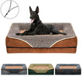 An oversized dog bed, washable for all seasons
