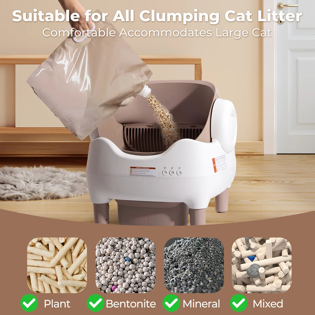 Self-Cleaning Automatic Litter Box