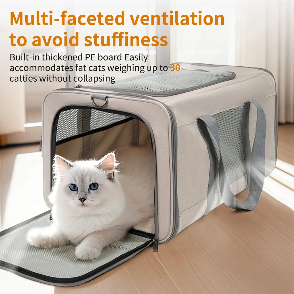 Cat trolley for 2 cats + Safety Belts
