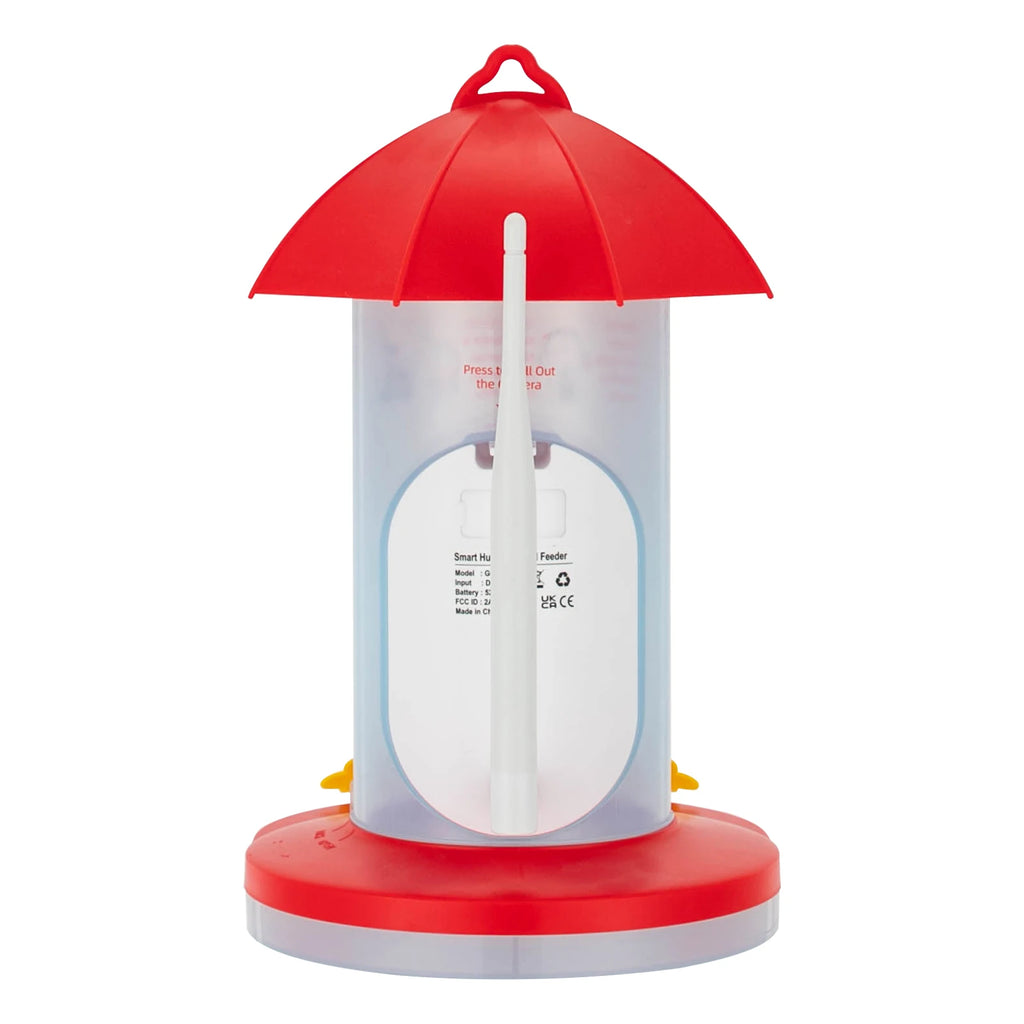 Bird Feeder—Video 1080P 160° Wide Angle 10000+ AI Bird Recognition