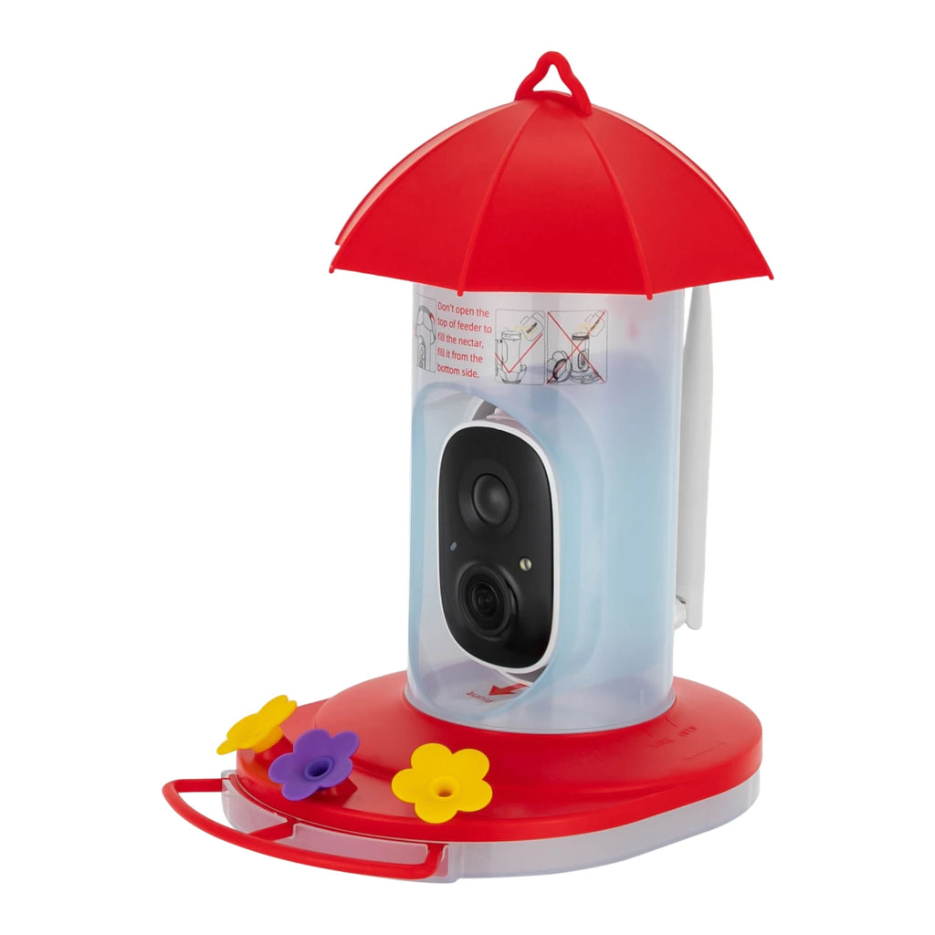 Bird Feeder—Video 1080P 160° Wide Angle 10000+ AI Bird Recognition