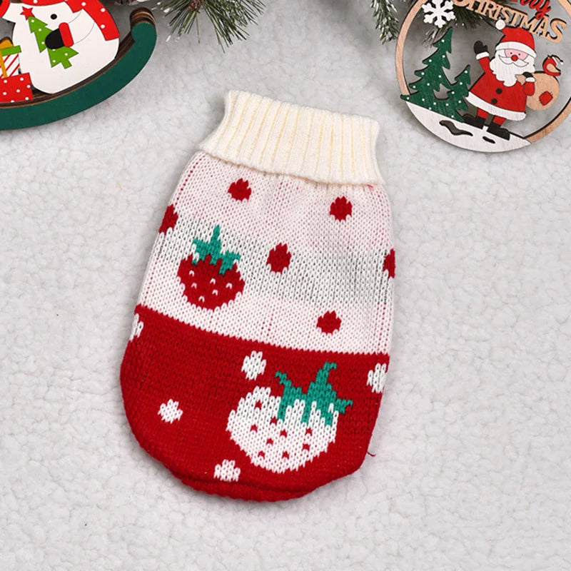Cute Pet Dog Sweater for Small Dogs, Puppies, & Cats
