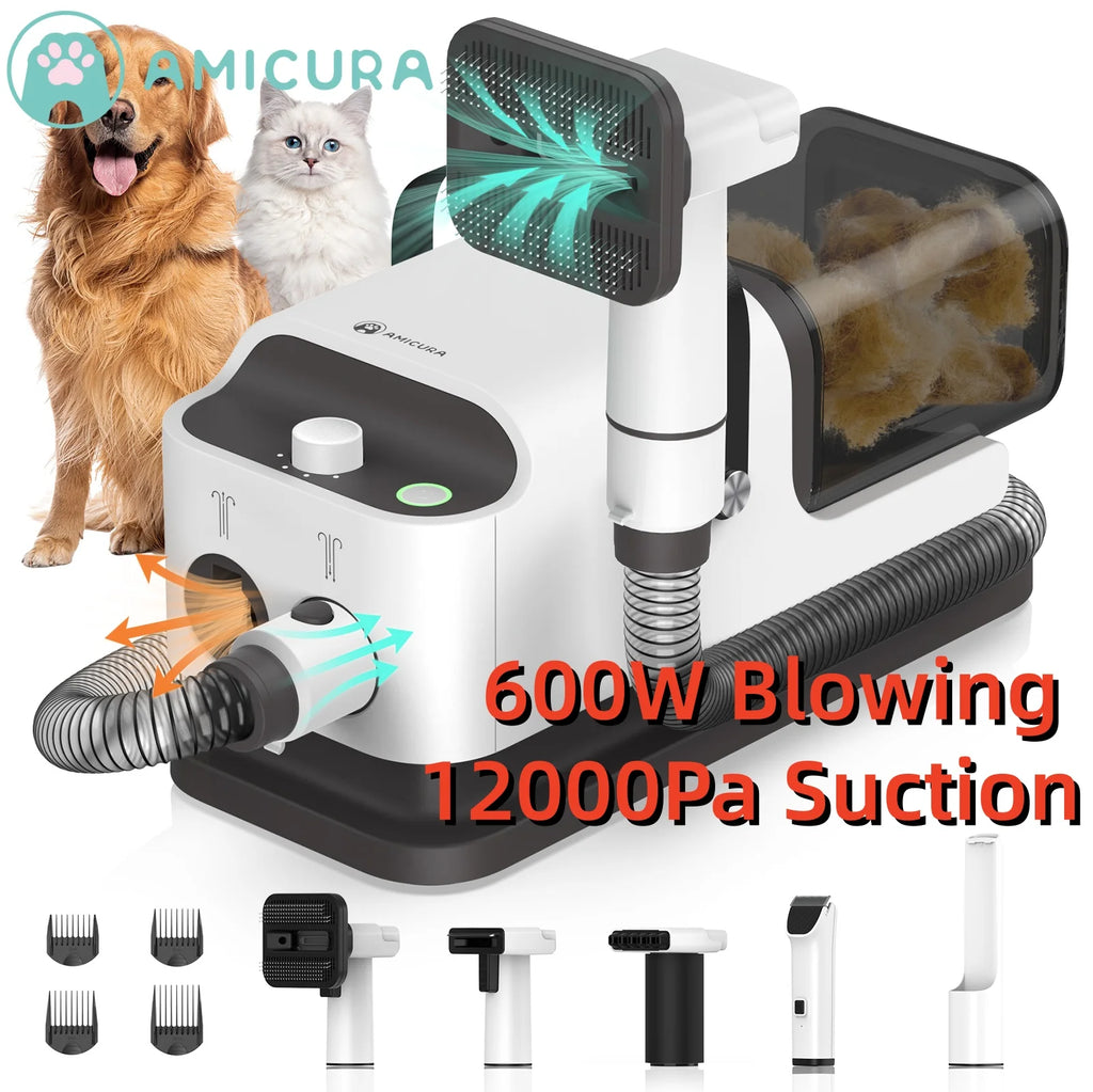 Pet Grooming  Vacuum Cleaner & Hair Dryer