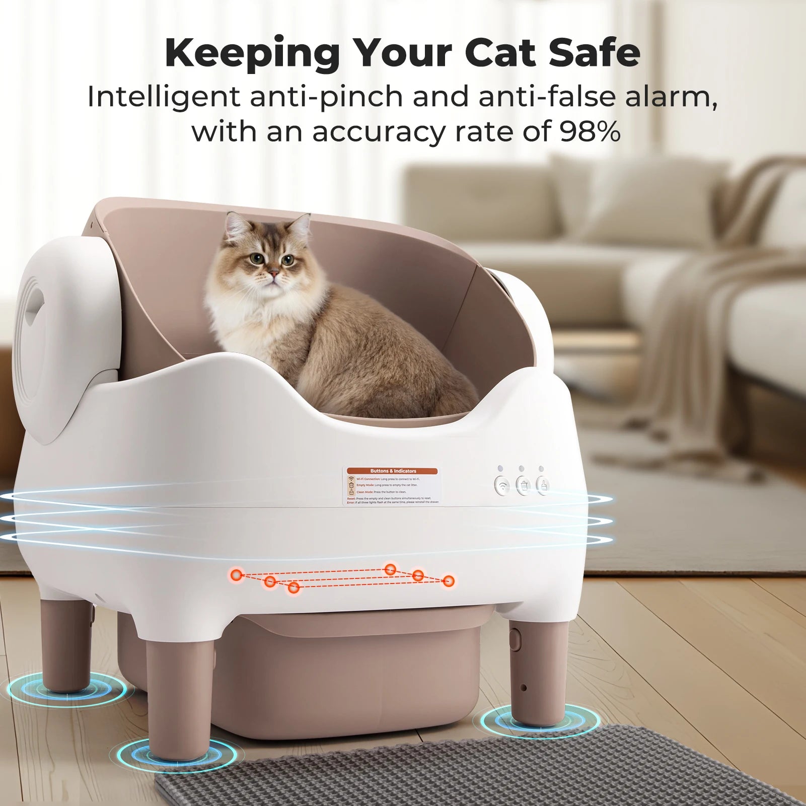 Self-Cleaning Automatic Litter Box