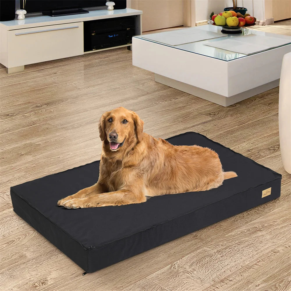 Large Orthopaedic Dog Bed Waterproof Cushion Mattress Fit in Crate