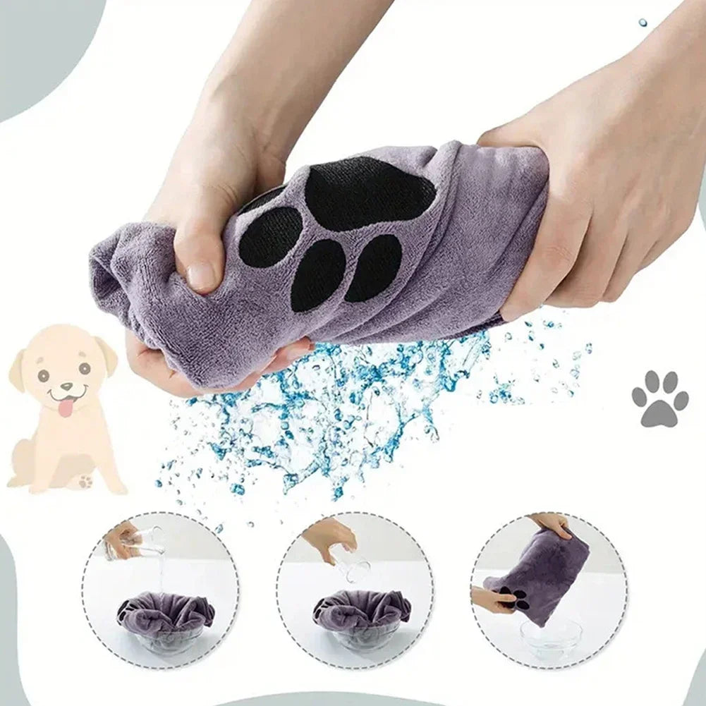Soft Pet Towel Super Absorbent/Quick Drying