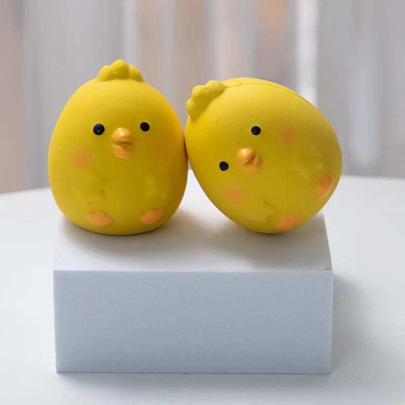 Squeaky Chicken Dog  Toy  + Teeth Cleaning