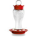Glass Hummingbird Feeder Bee Resistant Ant Moat