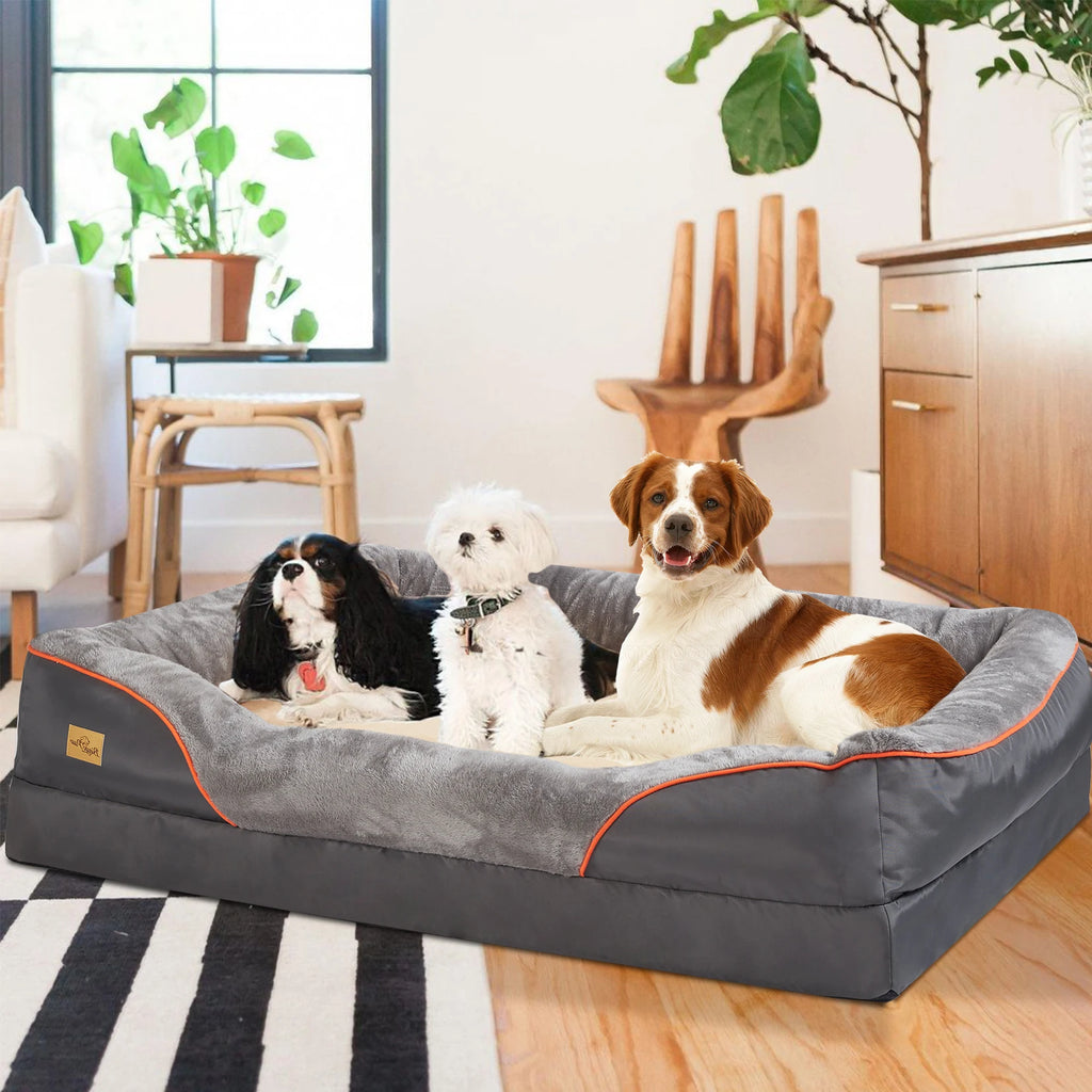 Dog Bed Super Soft Orthopedic Foam Pet Bed L -3XL