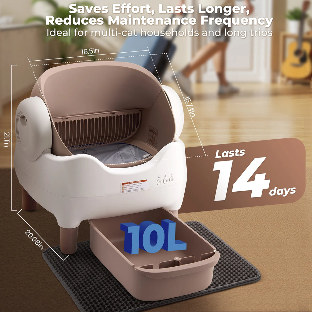 Self-Cleaning Automatic Litter Box