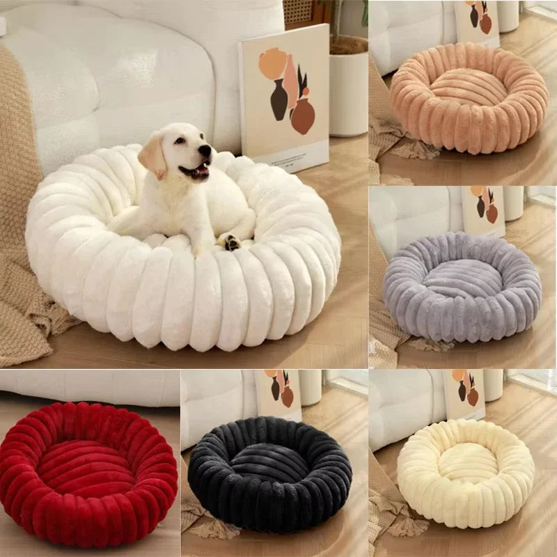 40-70cm Round Pet Bed for Super Soft Sleeping