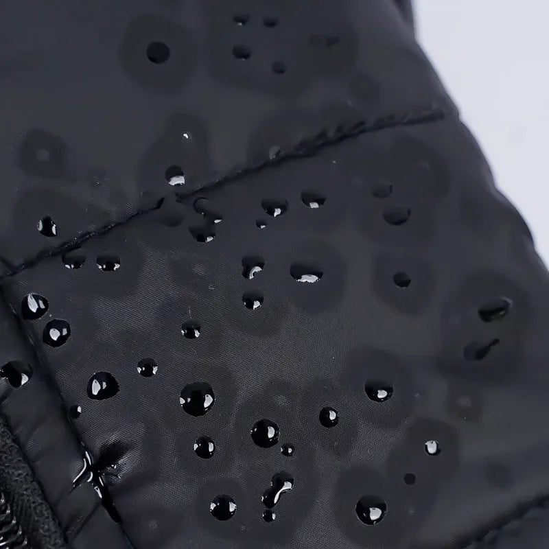 Waterproof Warm Dog Clothes Pet Coat Zipper Vest