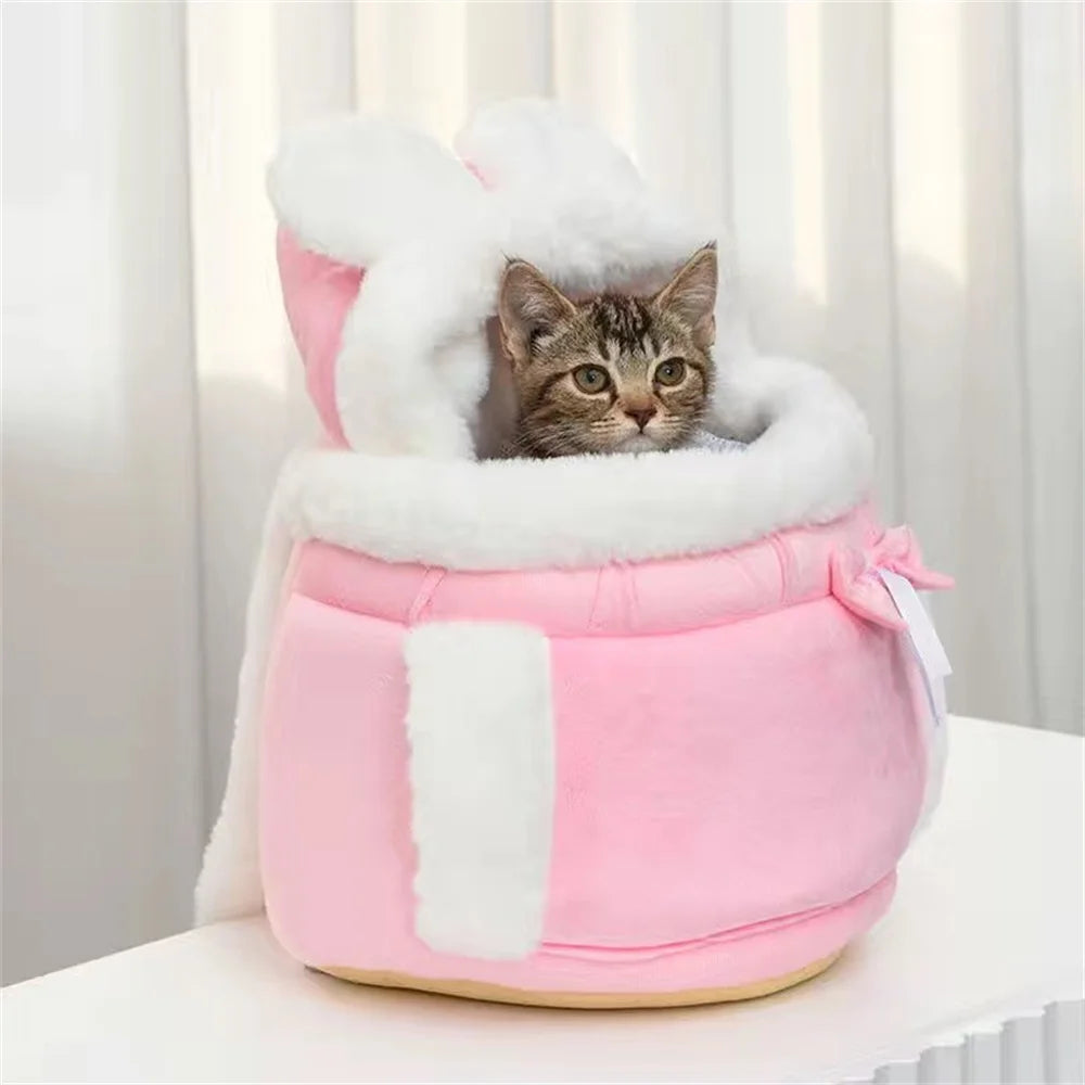 Warm Pet Carrying Bags for Small Dogs Yorkshires Cats