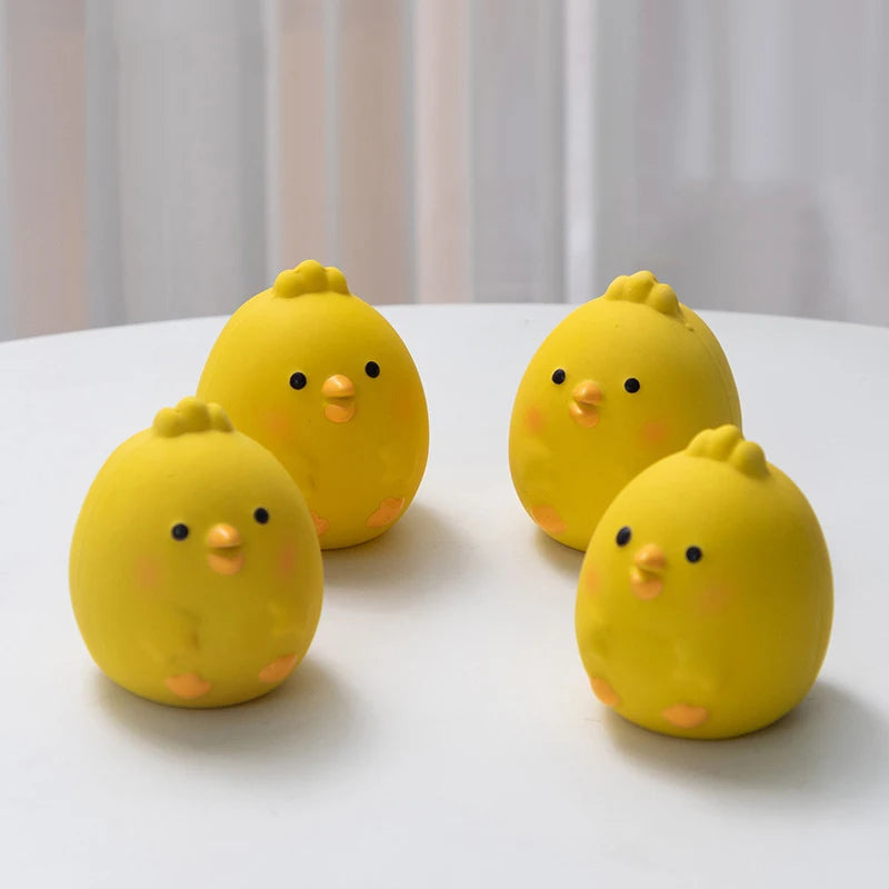 Squeaky Chicken Dog  Toy  + Teeth Cleaning