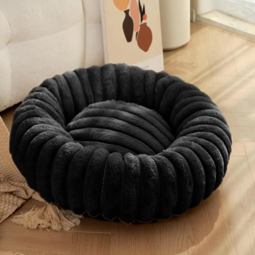 40-70cm Round Pet Bed for Super Soft Sleeping