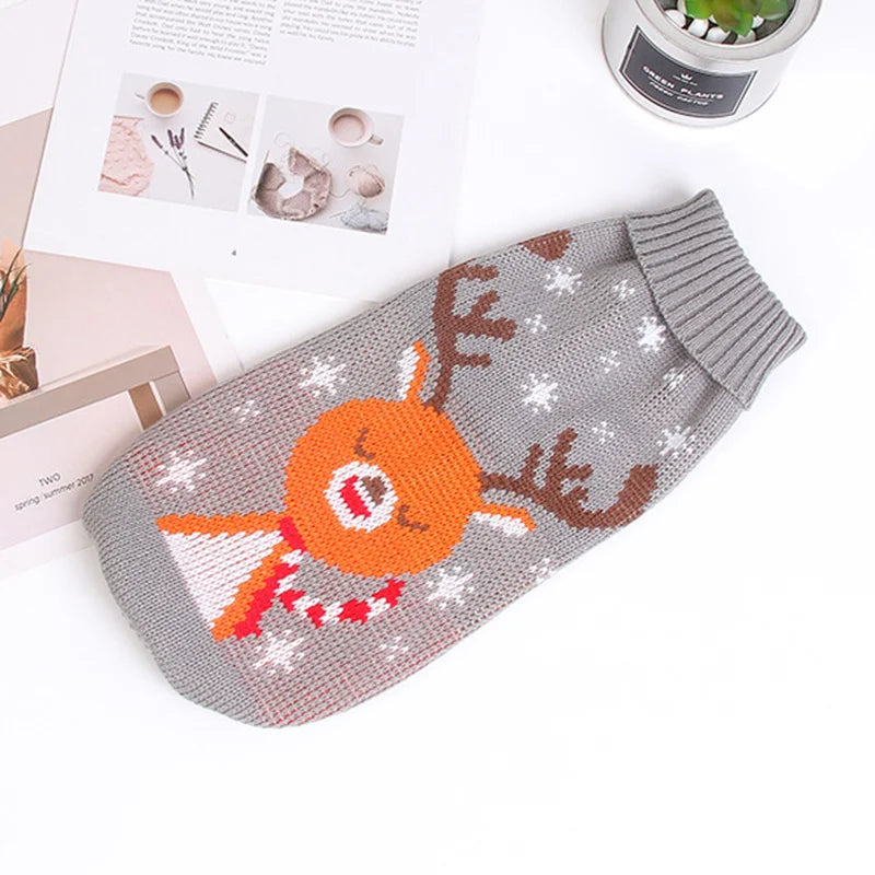 Cute Pet Dog Sweater for Small Dogs, Puppies, & Cats