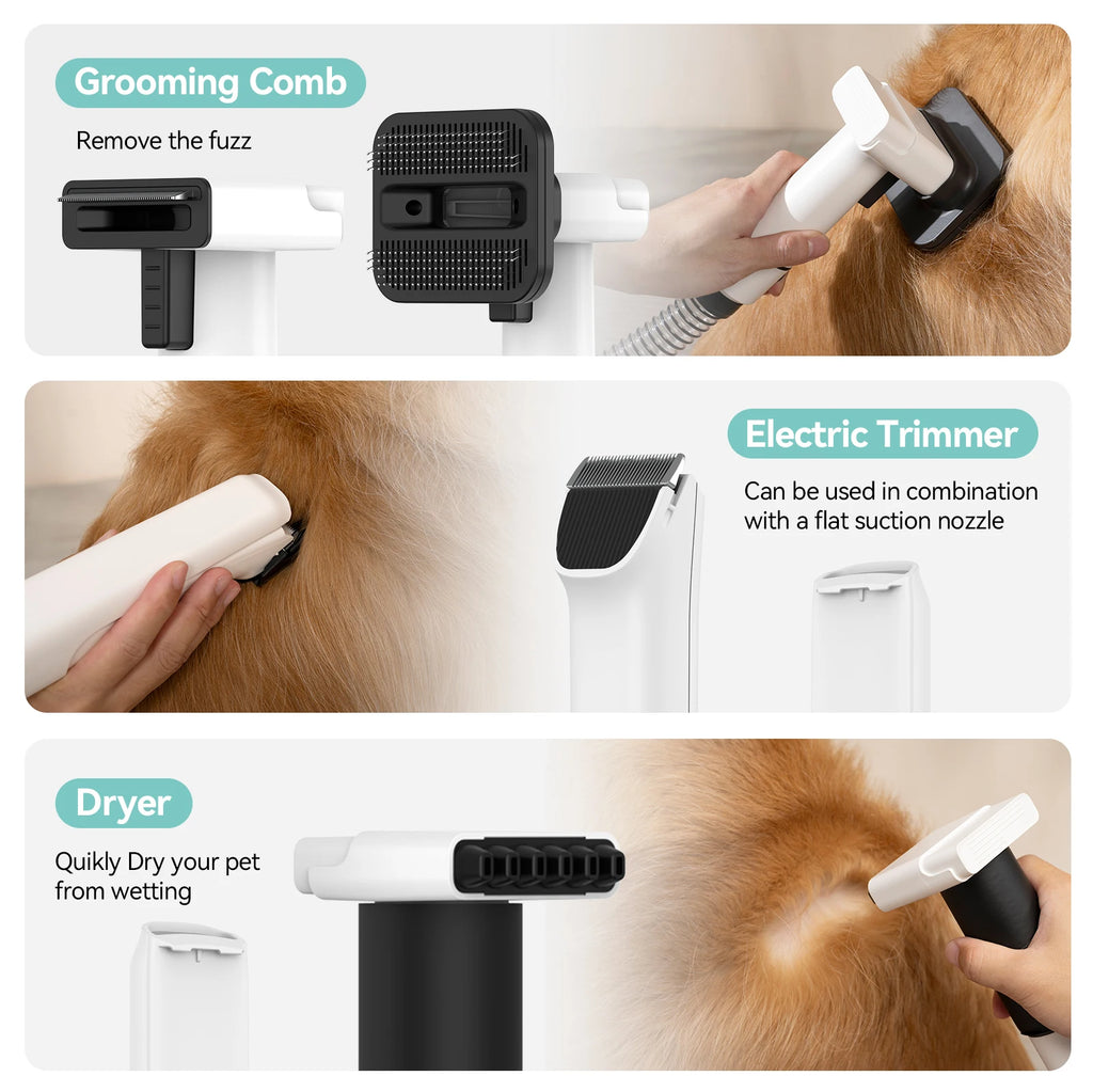 Pet Grooming  Vacuum Cleaner & Hair Dryer