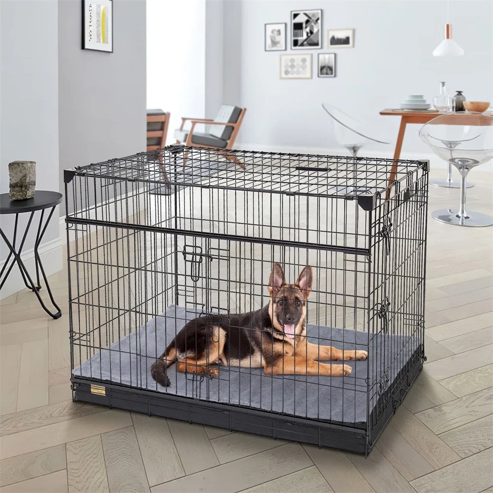 Large Orthopaedic Dog Bed Waterproof Cushion Mattress Fit in Crate