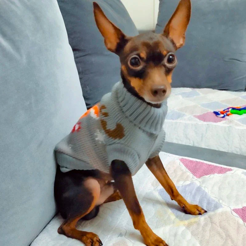 Cute Pet Dog Sweater for Small Dogs, Puppies, & Cats
