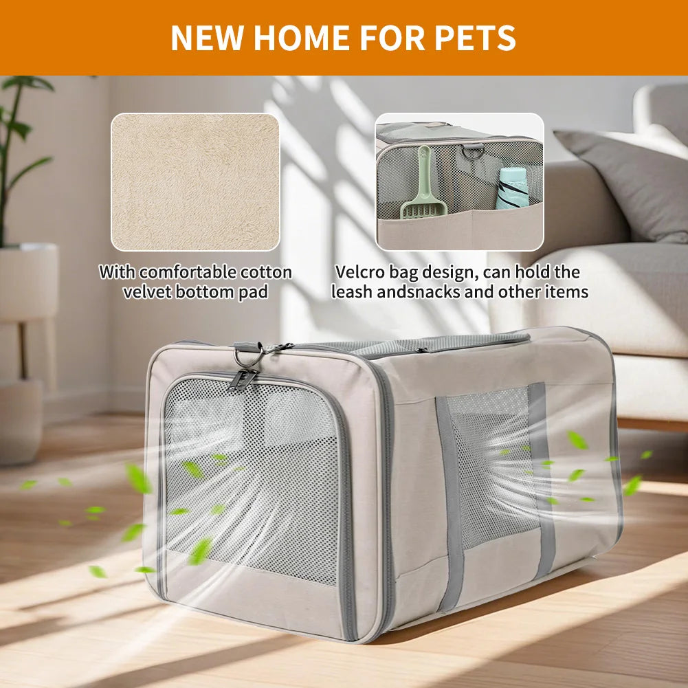 Cat trolley for 2 cats + Safety Belts