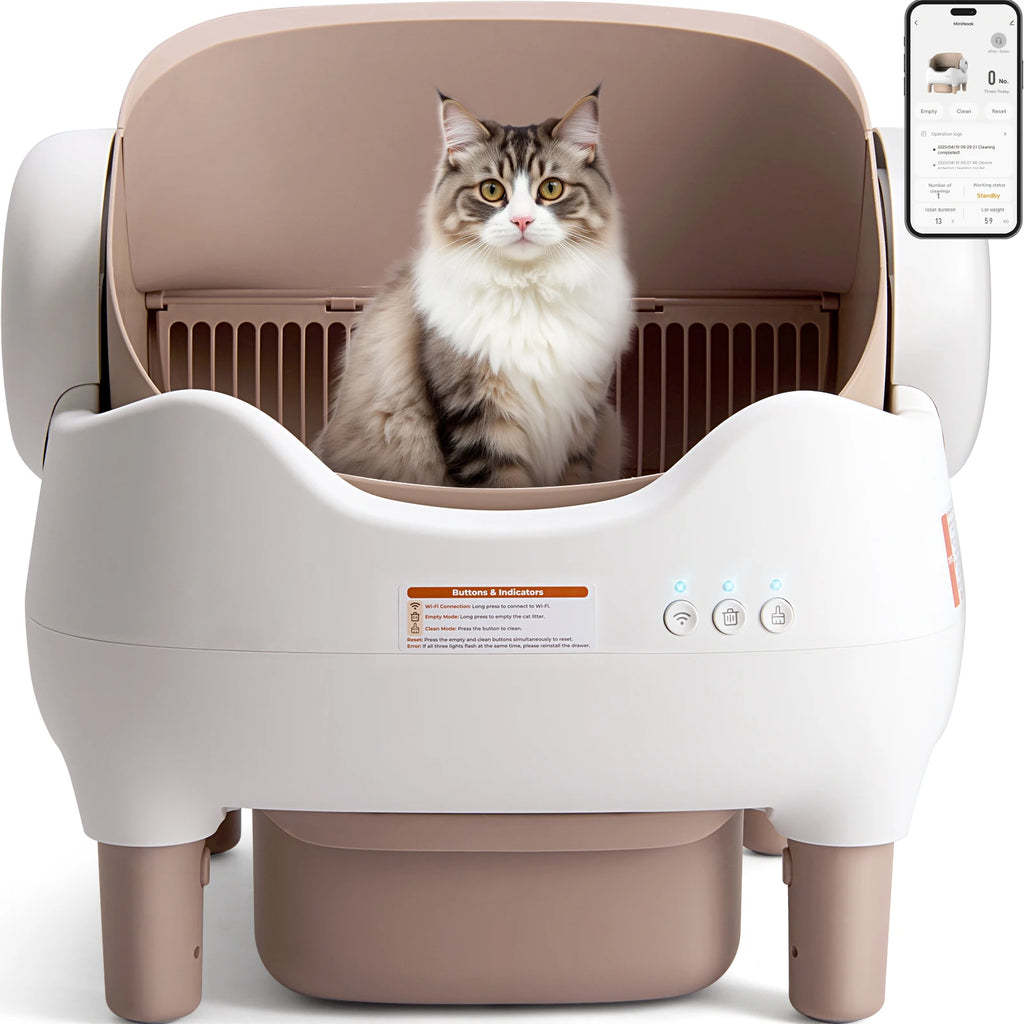 Self-Cleaning Automatic Litter Box