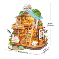 Robotime DIY Puppy's Cozy House Miniature Kits for Kids